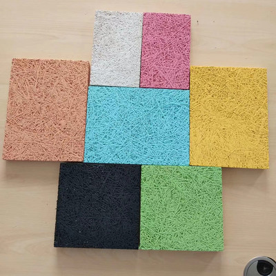 木丝板木质吸音材料 会议室酒吧ktv影院直播间吊顶隔音板厂家批发|ms