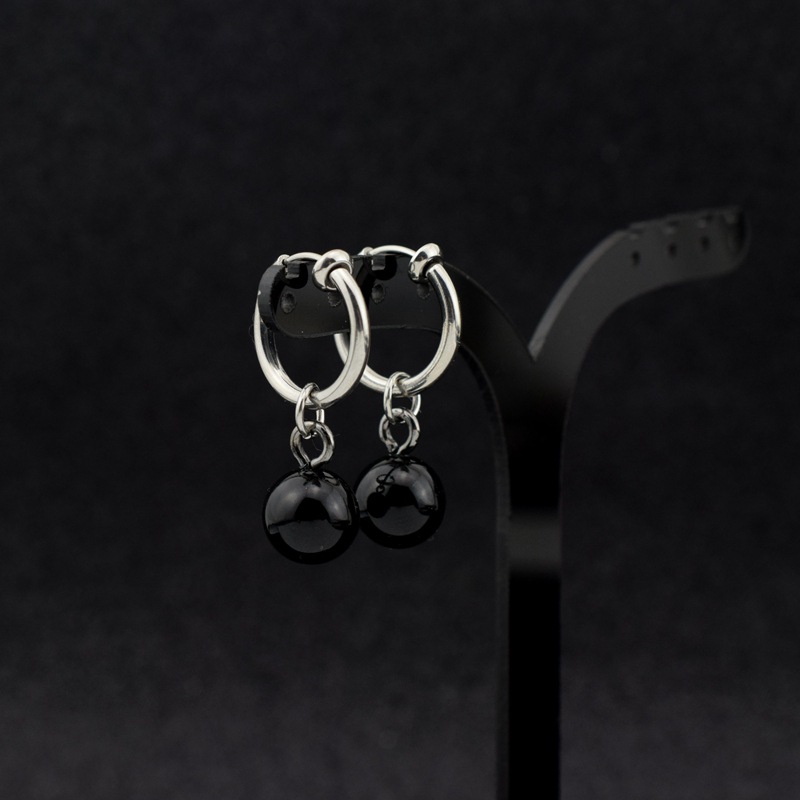 10g Weight Drop Earrings Classification 1 Pair Quantity Holiday, Daily Occasion Stainless Steel Material Pearl Pattern Unisex Gender Polishing Design Simple Style Style 1 Pair Simple Style Pearl Polishing Stainless Steel Drop Earrings 7