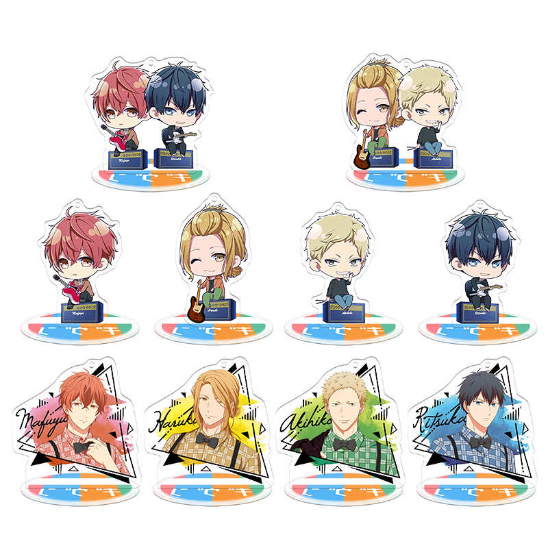 Given The mountain The beginning of summer Sato Quadratic element Animation around Acrylic Doll Pendant Set up a card