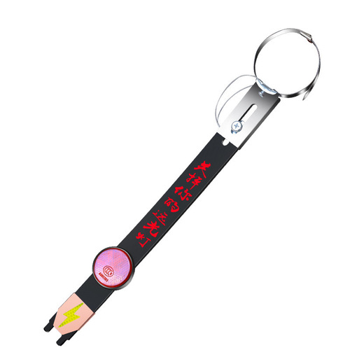 Automotive supplies car anti-static belt reflective rubber four-season static belt grounding chain mopping strip to eliminate static electricity