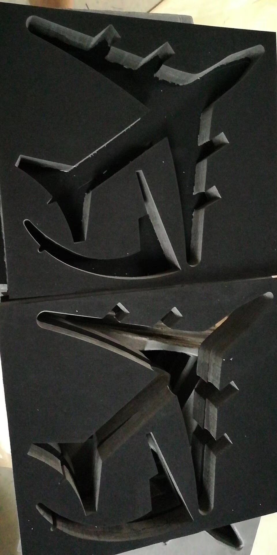 厂家直销EVA表绒布防震包装海绵泡沫/成型异形防震包装