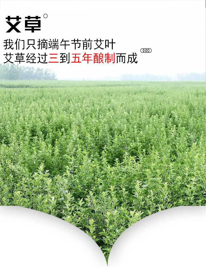 35:1 Golden Moxa Wool Ai Rong 500g Bag Pure Mugwort Floss for Moxibustion and Ginger Moxa Home Use key features