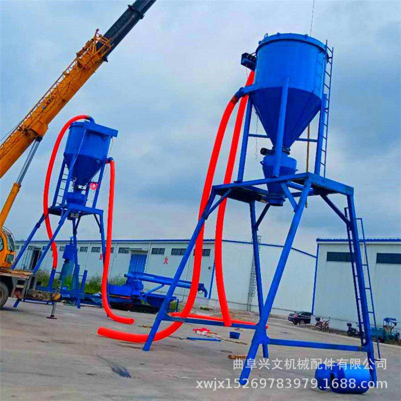 大型粉煤灰装车吸灰机 远距离封闭式气力输送机 多功能移动吸粮机