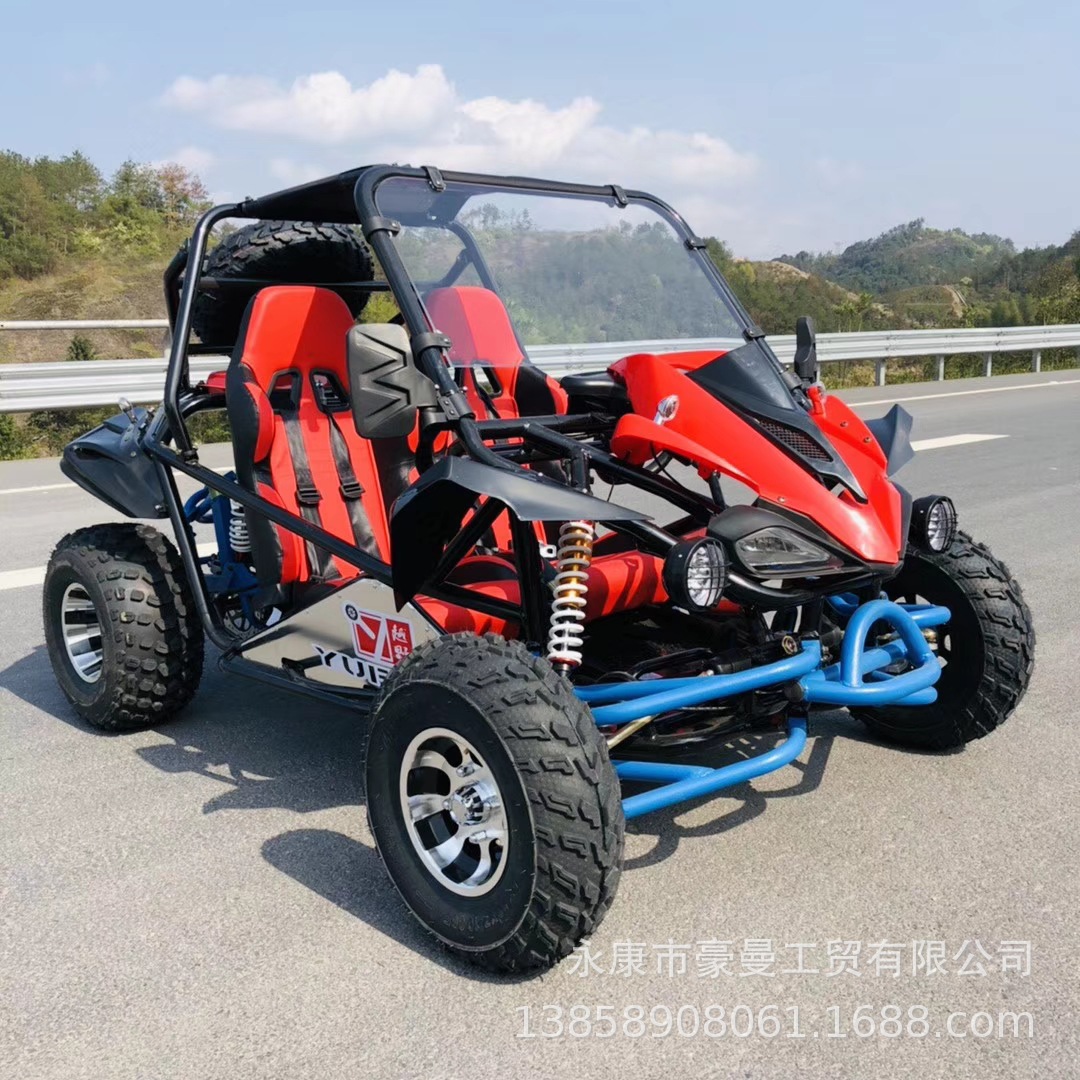 Four -wheel off -road beach cars large double -seated kart car…