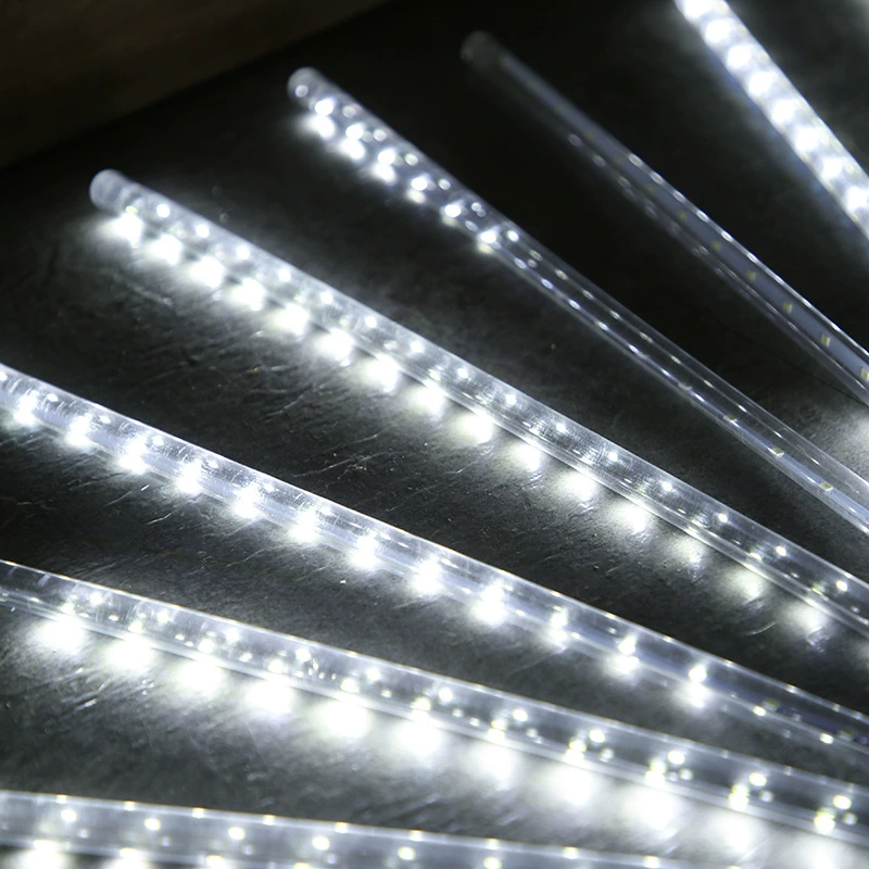 Cross -border LED Meteor Rain Lantern LED Light Light Light Lights Christmas Light Platform Plus Tree Lantern Pipe