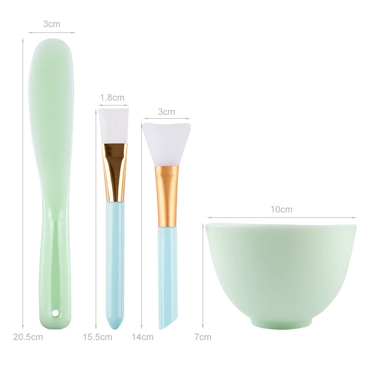 Cosmetic silicone face mask, small set, DIY