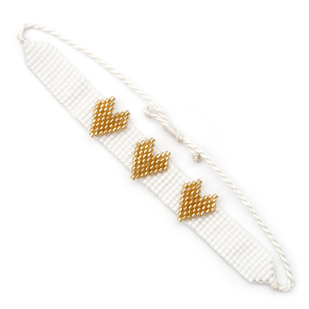 Nihaojewelry wholesale jewelry bohemian ethnic style Miyuki beads color woven braceletpicture5