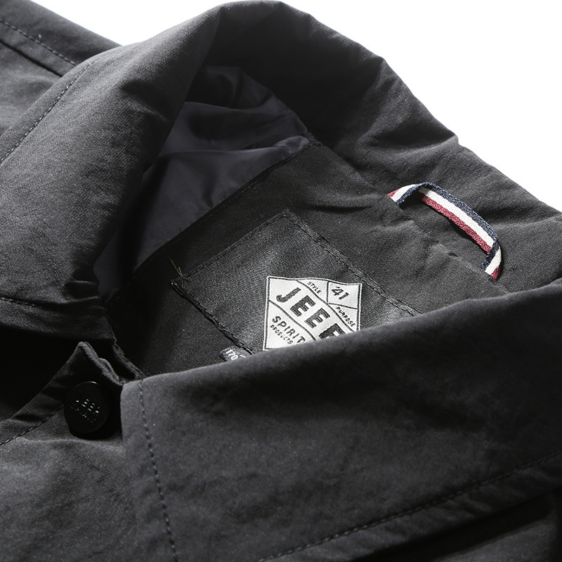 Amazon primavera y otoño chaqueta de los hombres nueva al aire libre más tamaño casual chaqueta de solapa de los hombres chaqueta suelta comercio exterior