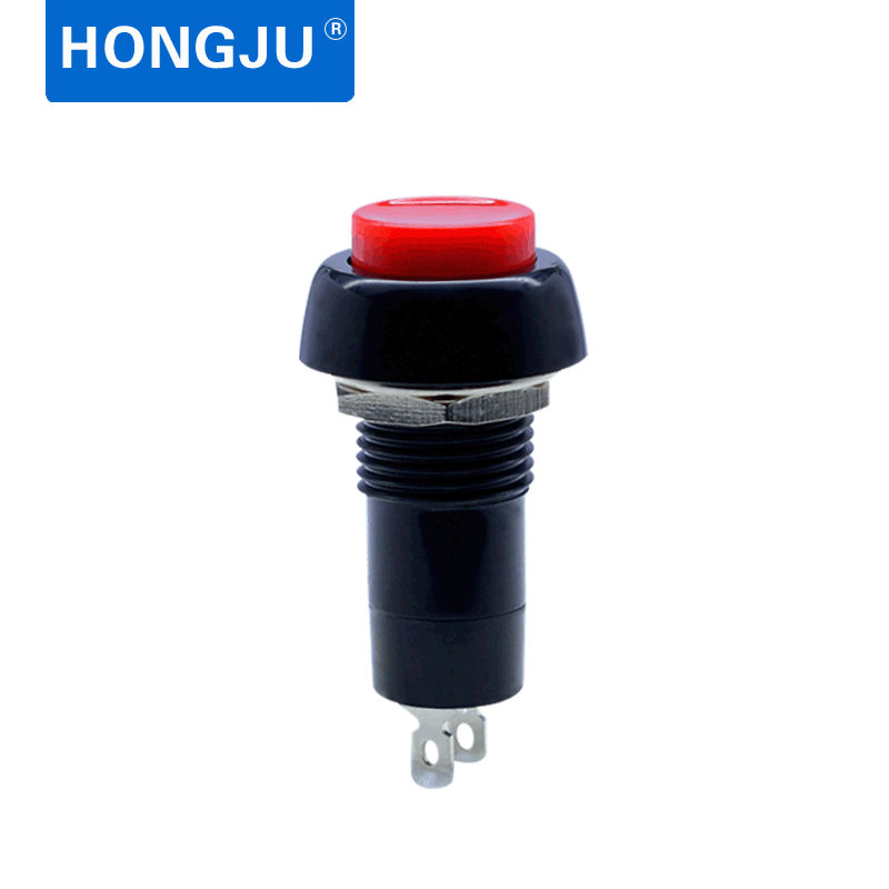 ABS自锁防水按钮开关 0.1A/30V 3C认证 自复位按键开关 工厂直销