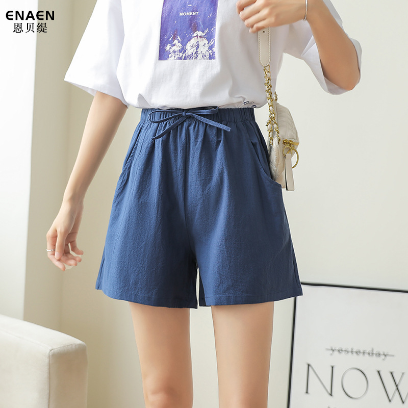 Pantalon léger femme en coton - Ref 3430030 Image 8