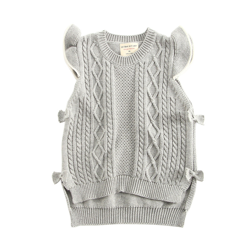 Entrega de una pieza 2021 nueva ropa para niños suéter para niños chaleco para niñas Primavera, Otoño e Invierno ropa exterior para bebés Chaleco de punto