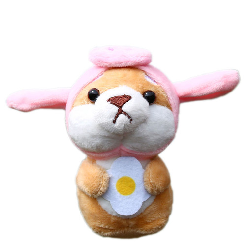 Akita Inu Shiba Inu Plush Pendant Creative Cute Car Keychain Couple Cartoon School Bag Pendant Factory Direct Sales