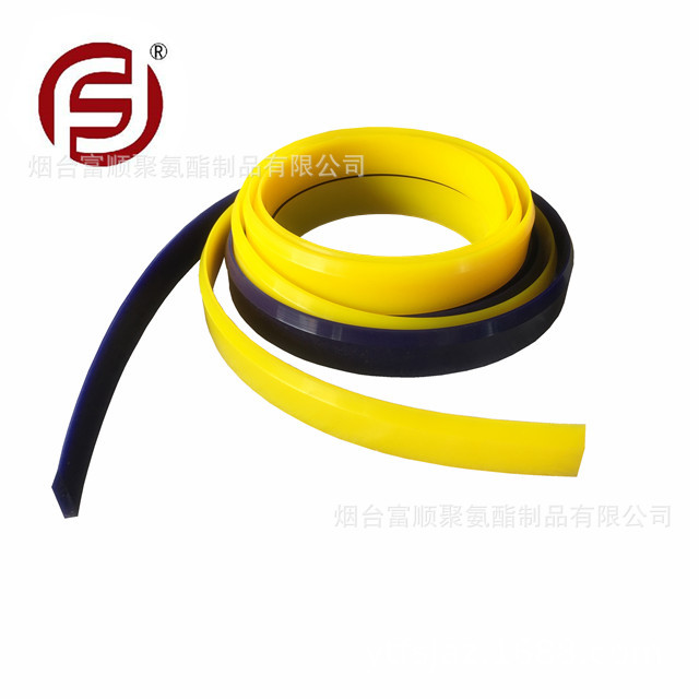 富顺直供优质聚氨酯刮板刮条  耐磨刮水板  皮带机清扫器刮泥板