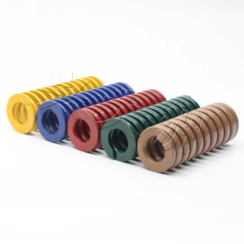 优质强力弹簧，模具弹簧，机械弹簧，黄色蓝色 红色 绿色 茶色簧