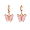 Fashionable acrylic fresh cute earrings, Korean style