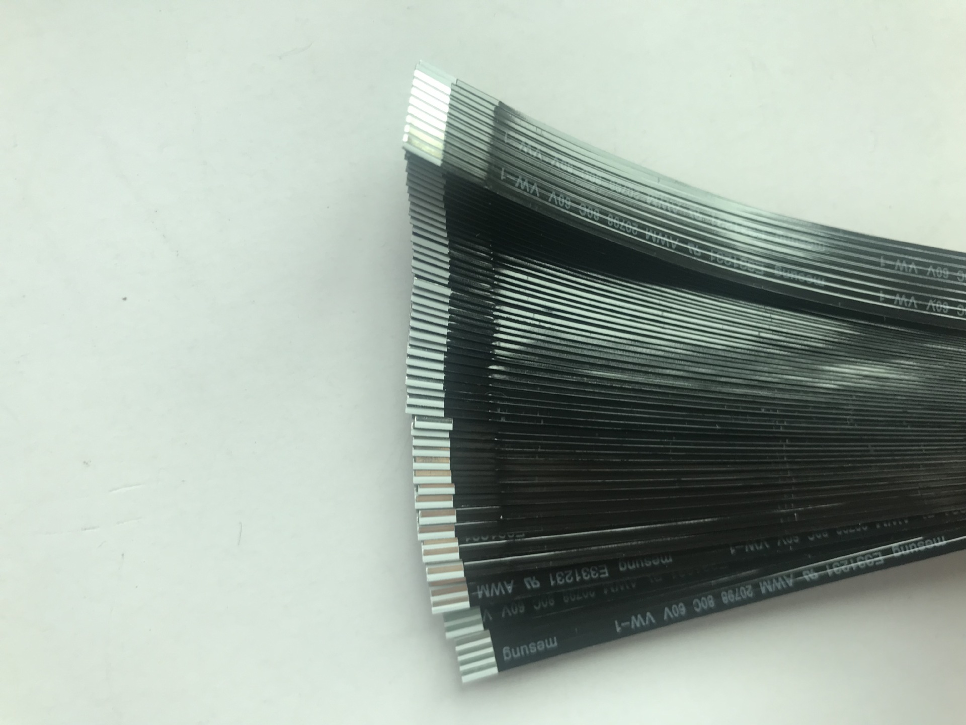 FFC排线黑色胶膜E型线