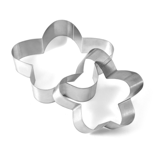 RYJ 4-inch 6-inch 8-inch stainless steel mousse ring set cake mold heart-shaped mousse cake ring baking utensils