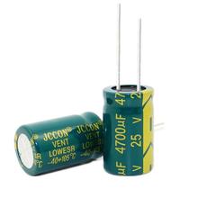 10pcs  25V4700UF�Ἢ�����l�����͸ߜ�늽����4700UF 25V 16*25