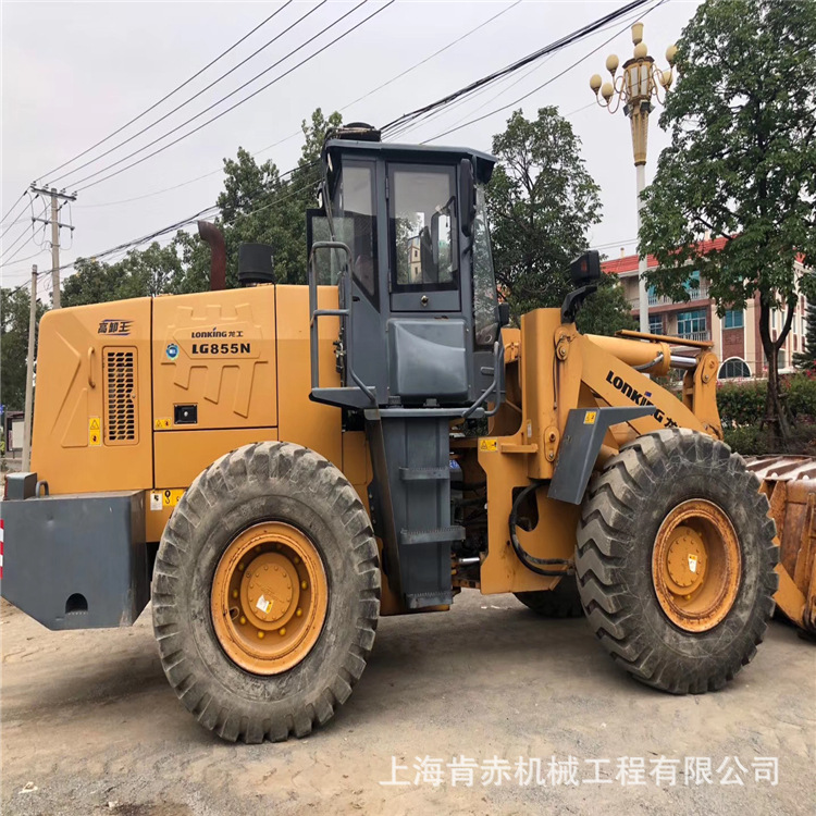 二手龙工50装载机出售,二手龙工855N铲车市场价格