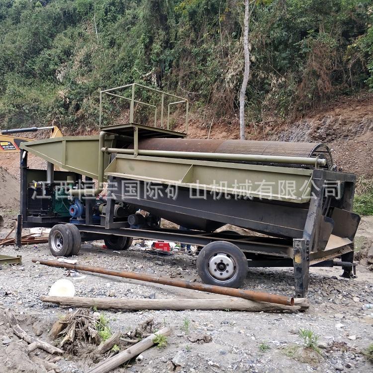 塑料手摇采金盘 手工淘沙金工具 小型选沙金机器筛金工具水洗