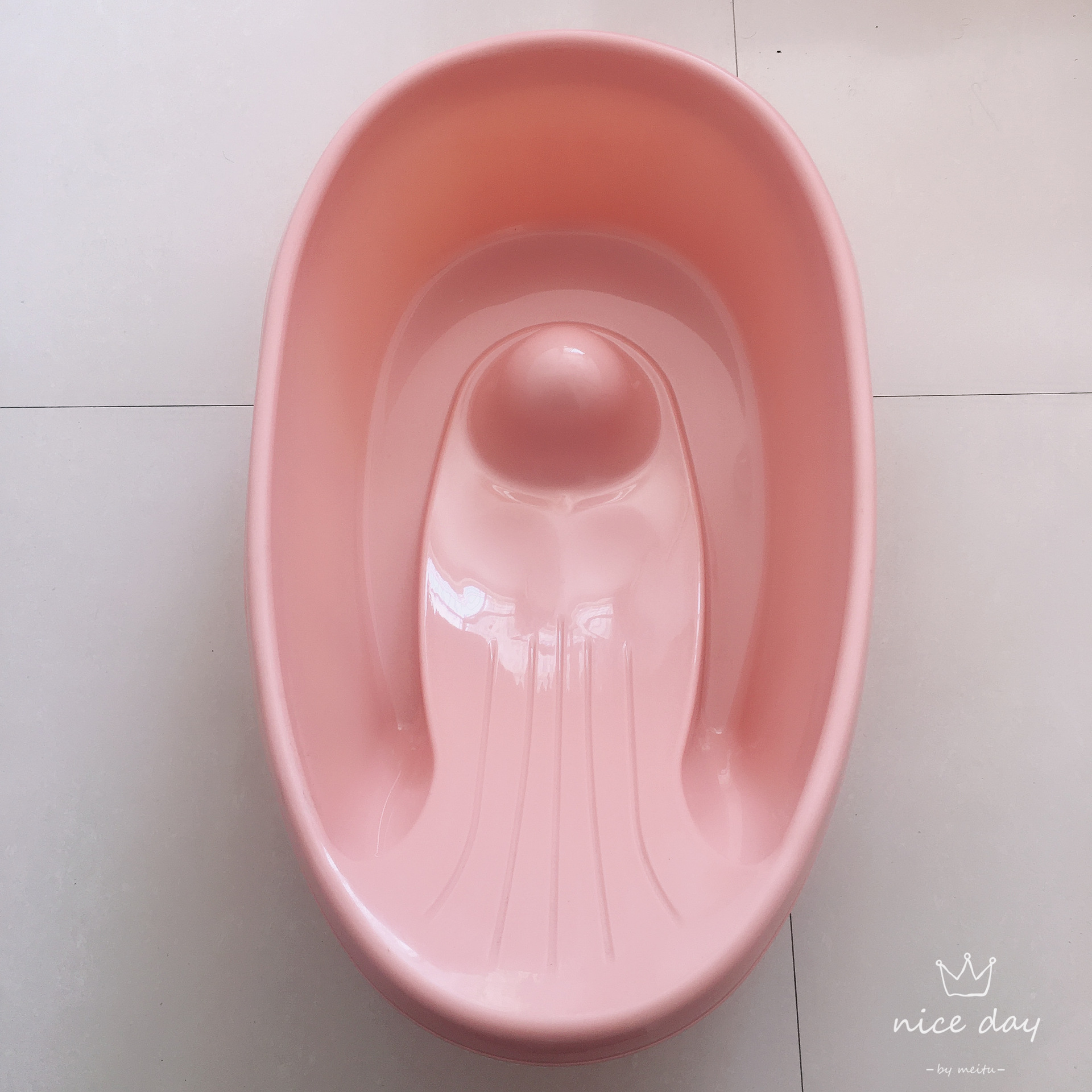 厂家直销夏季新款塑料沐浴婴儿洗澡盆 宝宝洗澡盆加厚摔不破澡盆|ru