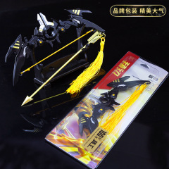 王者農藥遊戲周邊后羿阿爾法小隊弓箭半神之弓精靈王兵器模型手辦