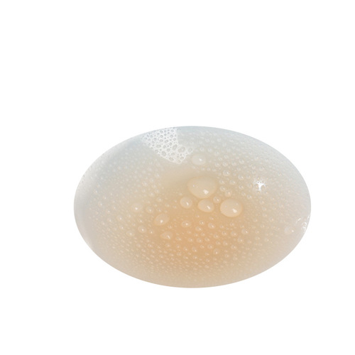 American glue-free self-adhesive solid breast patch invisible anti-bump ultra-thin nipple patch temperature-sensitive solid anti-exposure chest patch