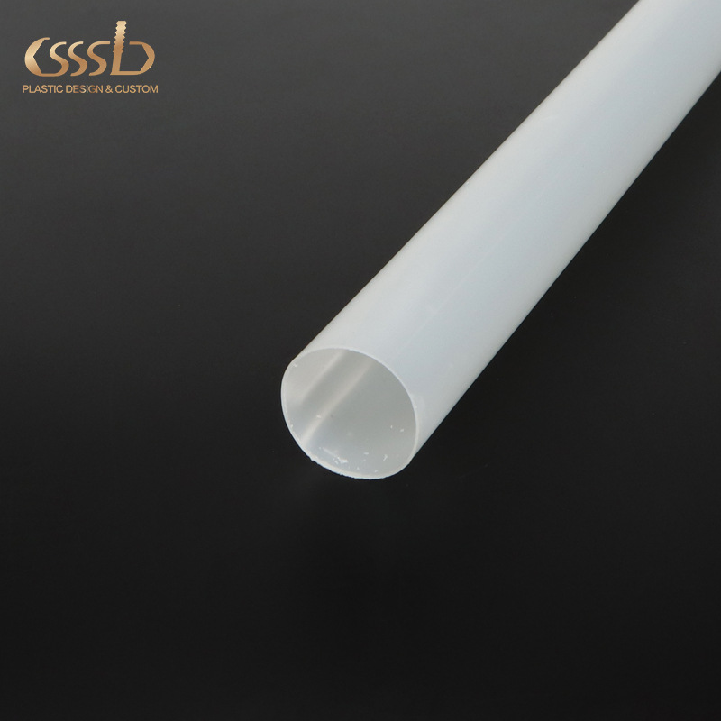 防静电PVC电子包装异型管PETG异形包装管绷带卷芯管28*0.5mm