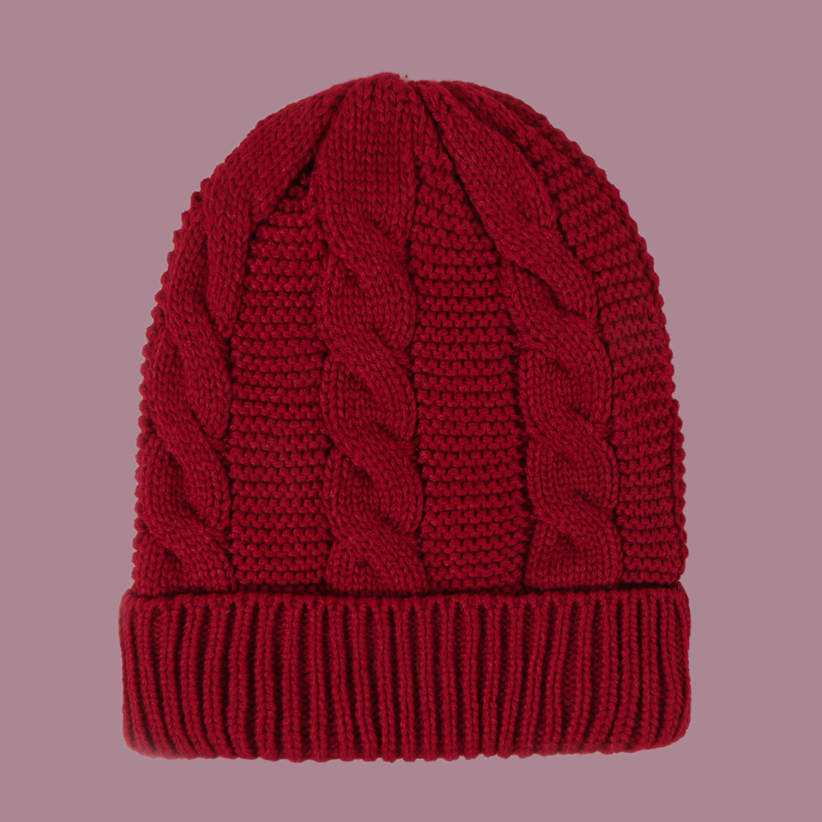 fashion twist woolen hat NSTQ15906