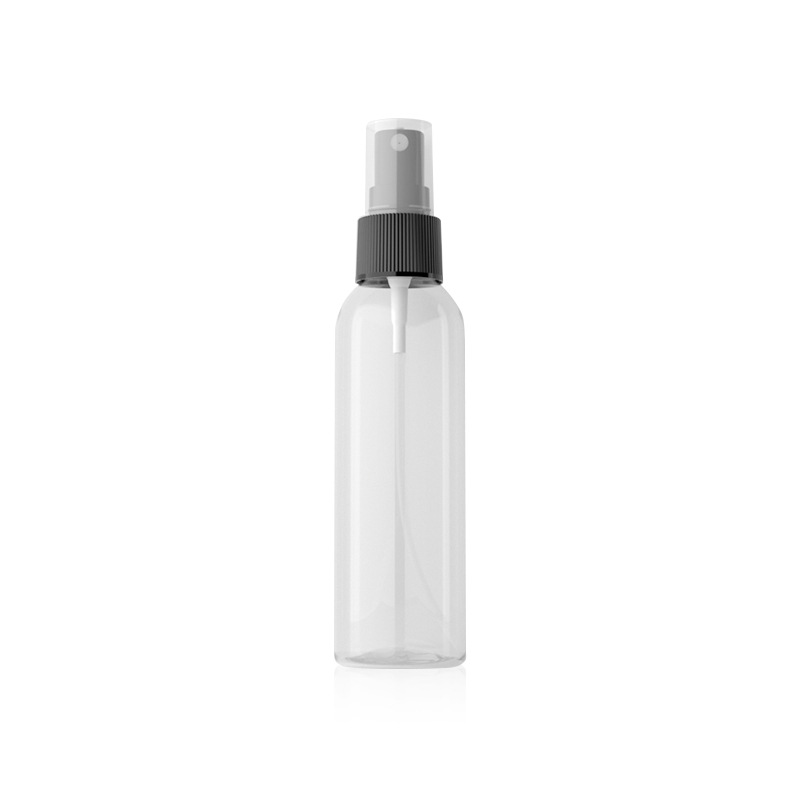 120ml de niebla fina hombro redondo transparente botella de spray de plástico para mascotas cosmética de viaje de agua sub-botella Yuyao langwei