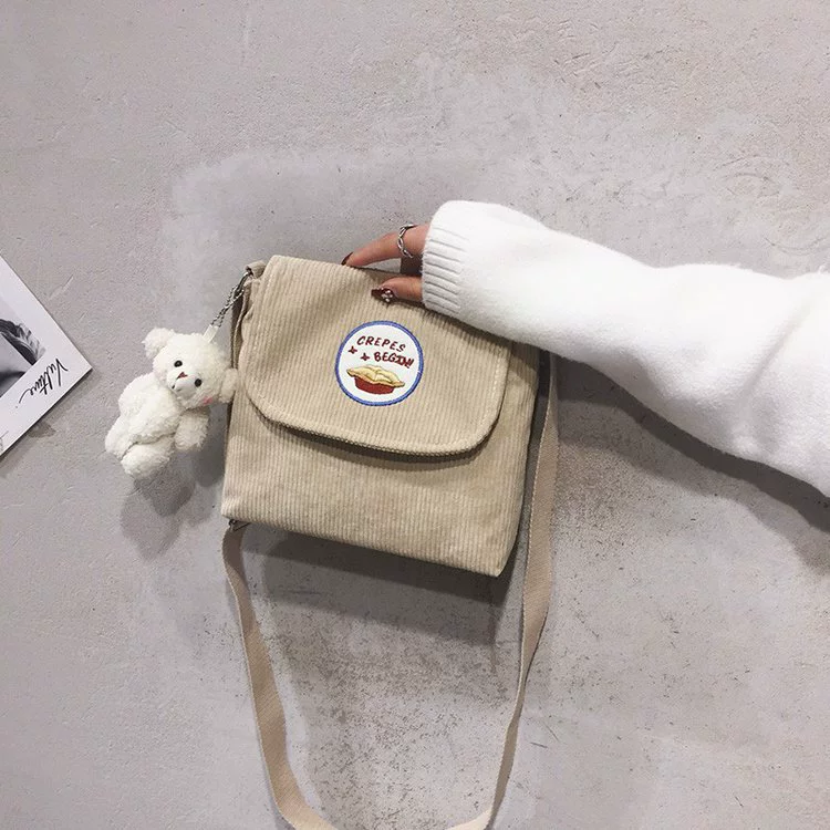 Demi-season Japanese cute universal one-shoulder bag, 2020, Korean style, western style