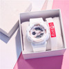 Electronic waterproof watch, simple and elegant design, internet celebrity