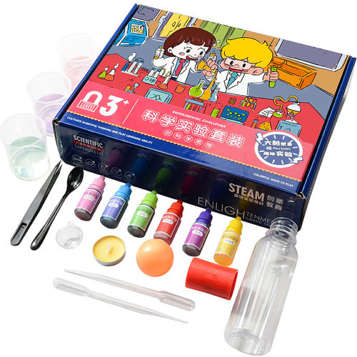 Children's science experiment set toys handmade diy technology small production steam primary school students science and education toys wholesale