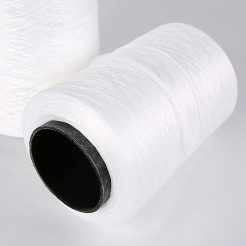 Polyester 300D 600D low elastic yarn 500g large roll overlock thread blanket overlock thread towel mouse pad sewing thread