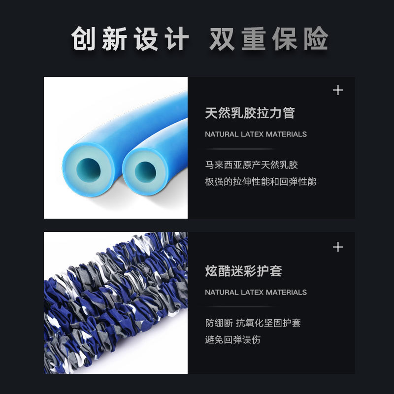 全身训练辅助器脚蹬拉力器健腹器家用腹肌训练健身器材INNSTAR