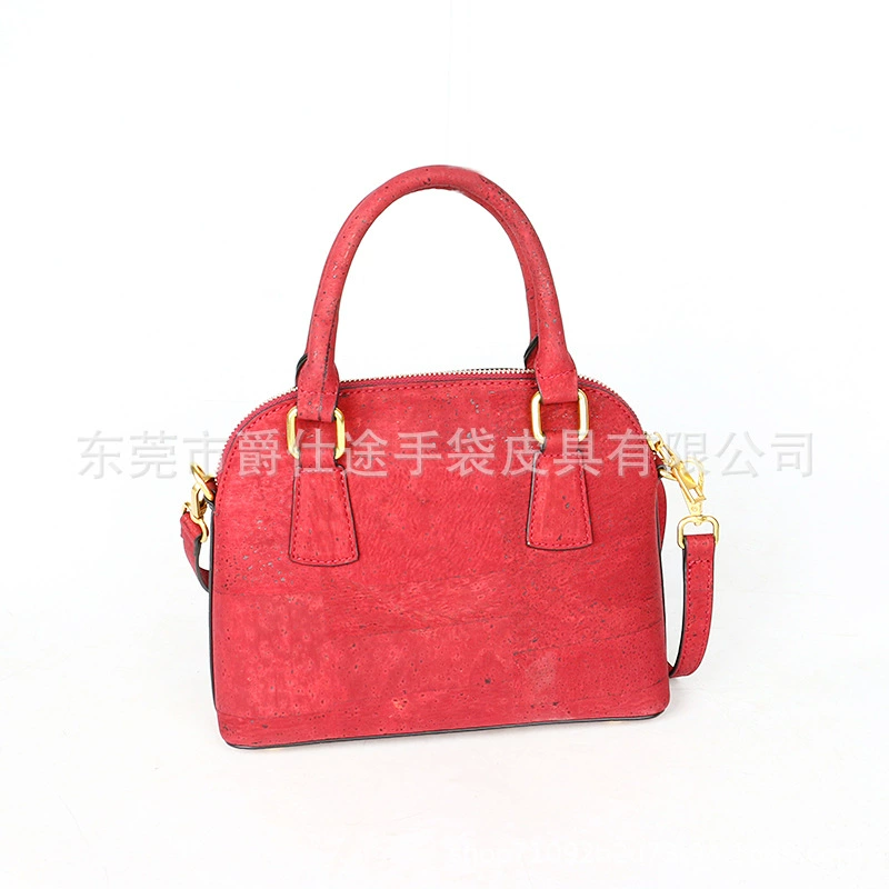 Дизайнерская оригинальная сумка Cork красная Защита окружающей среды Cork сумка через плечо личность Cork сумка через плечо