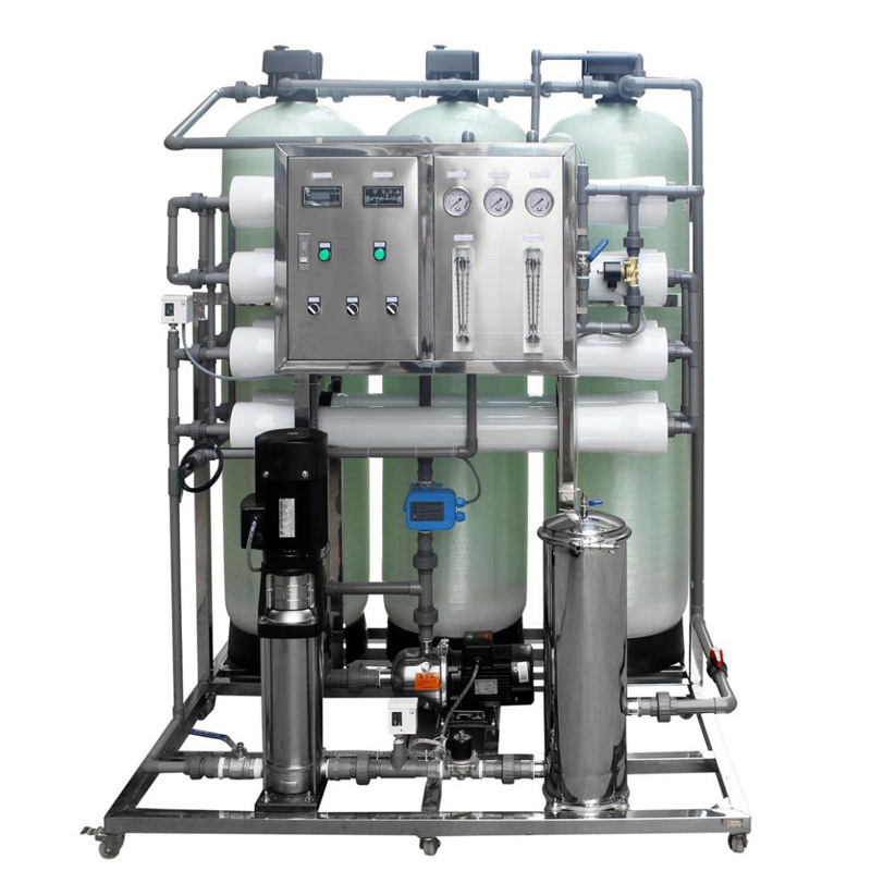2吨反渗透水处理设备 电厂工业大型纯水机污井水处理过滤设备口罩