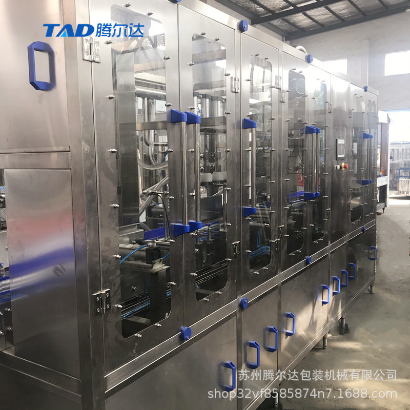 直线式大瓶矿泉水灌装线 大瓶水灌装机 大桶水灌装机 灌装机
