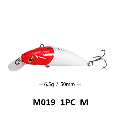 Sinking Minnow Fishing Lures 55mm 6.5g Hard Plastic Baits Fresh Water Bass Swimbait Tackle Gear