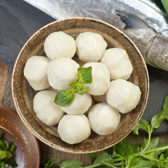 Chaoshan Frozen Mackerel Fish Balls, Bluefish Meat Balls, Shantou Handmade Meatballs, Frozen Products, Commercial Oden Hot Pot Ingredients