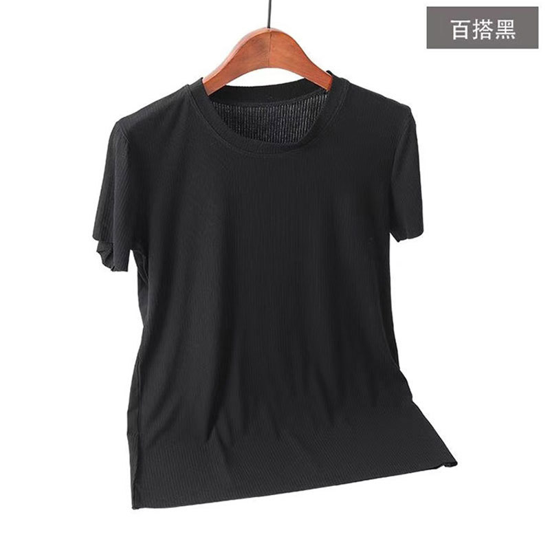 T-shirt femme MANMO en Modal - Ref 3433955 Image 14