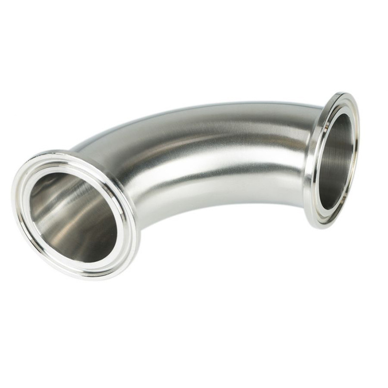 ����ʽ��������ͷ304�����90�ȿ�װ��ͷ sanitary clamp elbows