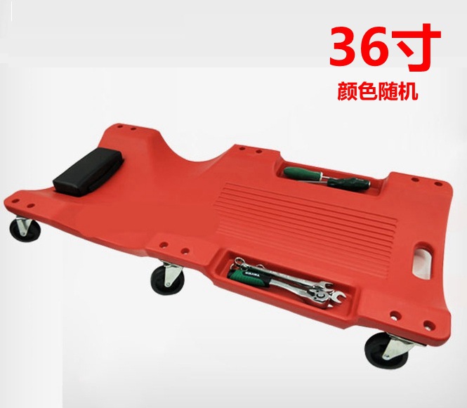 Tabla de Reparación de Automóviles Reforzada con Luz, Herramienta Especial para Mantenimiento de Automóviles y Mantenimiento del Chasis de Scooters, Venta al Por Mayor del Fabricante