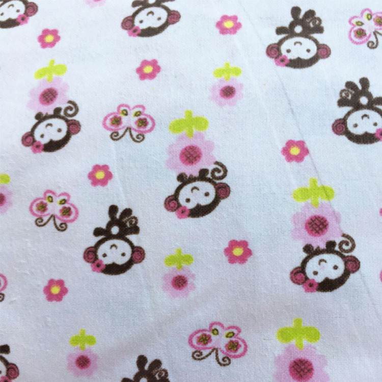 新乡科捷全棉印花单面、双面法兰绒，用于儿童毯子、睡衣