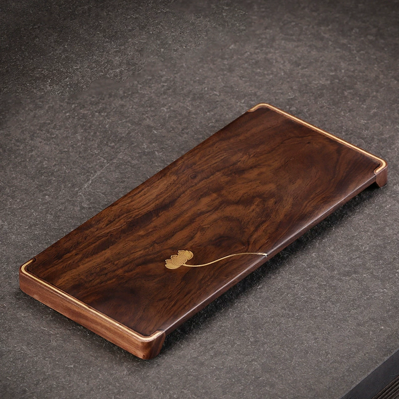 Набор чая маленький из пяти штук из Ebony sandalwood из натурального дерева