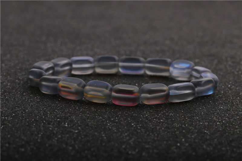 moonstone micro-inlaid zircon diamond bracelet