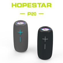 HOPESTAR-P20工厂直销蓝牙音箱 1+1户外防水音响便携插卡移动电源