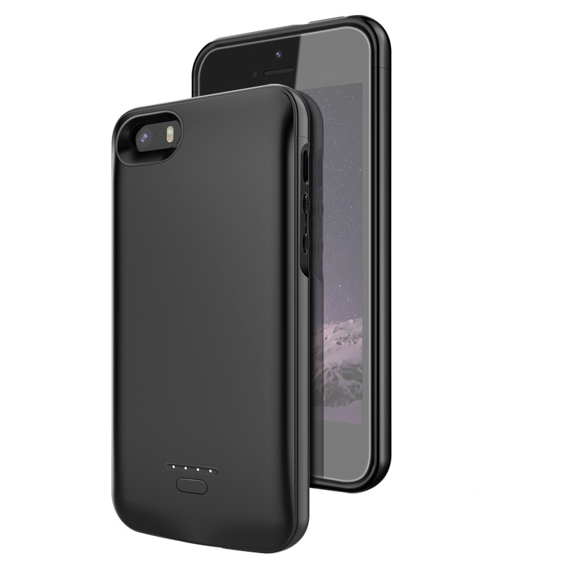 鼠来宝适用iPhone5/5c/5s/5se手机背夹电池 苹果5代轻薄壳充电宝