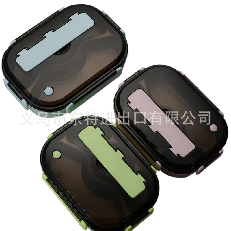 Stainless steel lunch box, bento box, insulated 304 stainless steel insulated sealed lunch box, compartments for individual bento boxes detail image 6