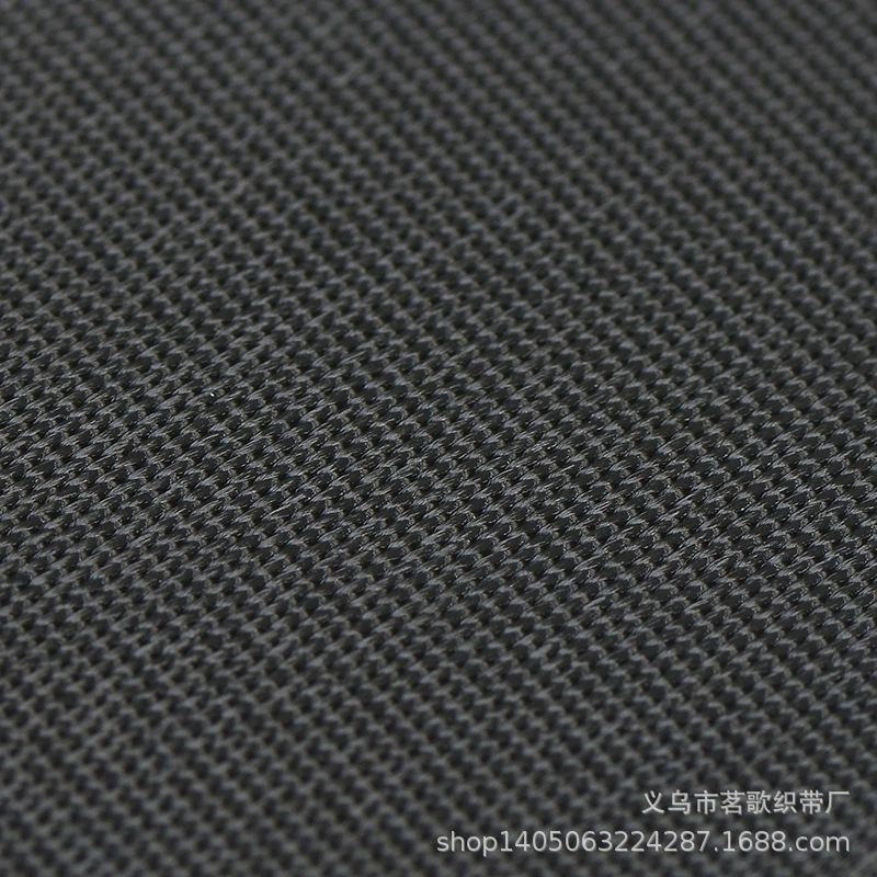 Большое количество черной imitation nylon ленты по клетке американский узор, защитный узор, поштучная поставка
